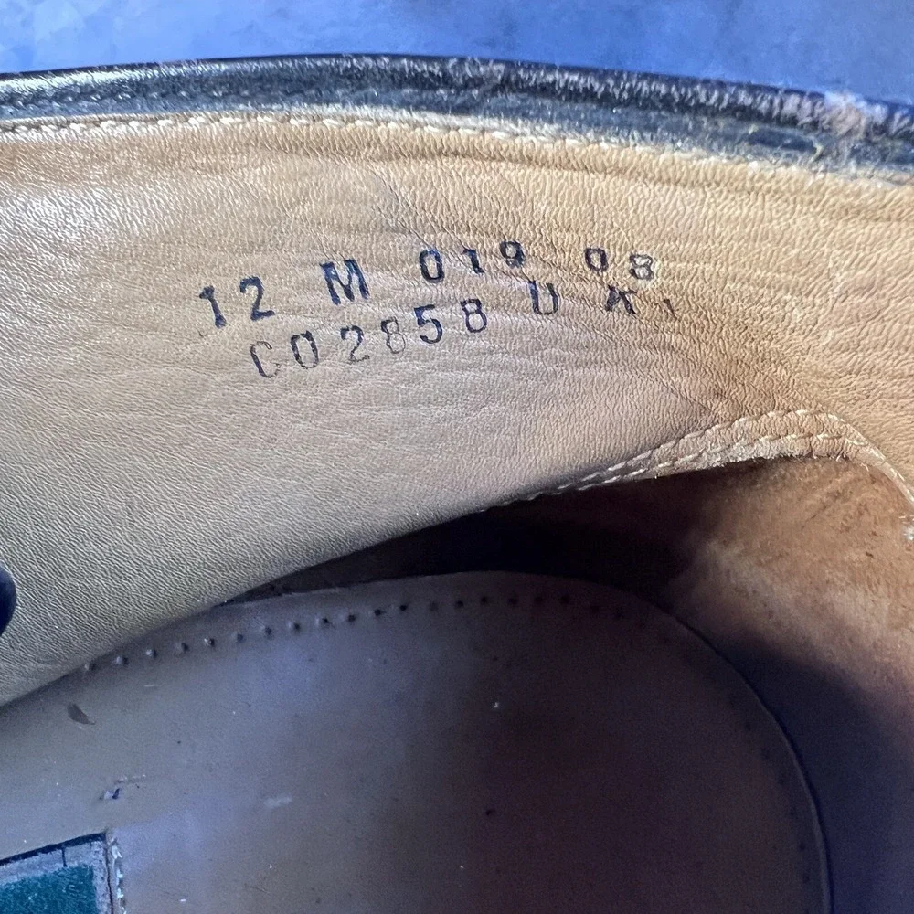 Cole Haan Mens 12 Short Boot Brown Tie‎ Up Ankle Boot Leather Brown 12